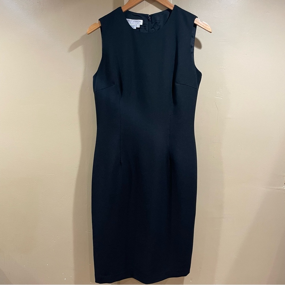 Maggy London Black Sheath Dress